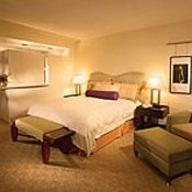 Hotel rooms at Hard Rock casino in Hollywood Florida