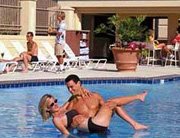 Pool area at Hollywood Casino in Gulf Port