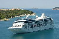 Cruise ship in Asia